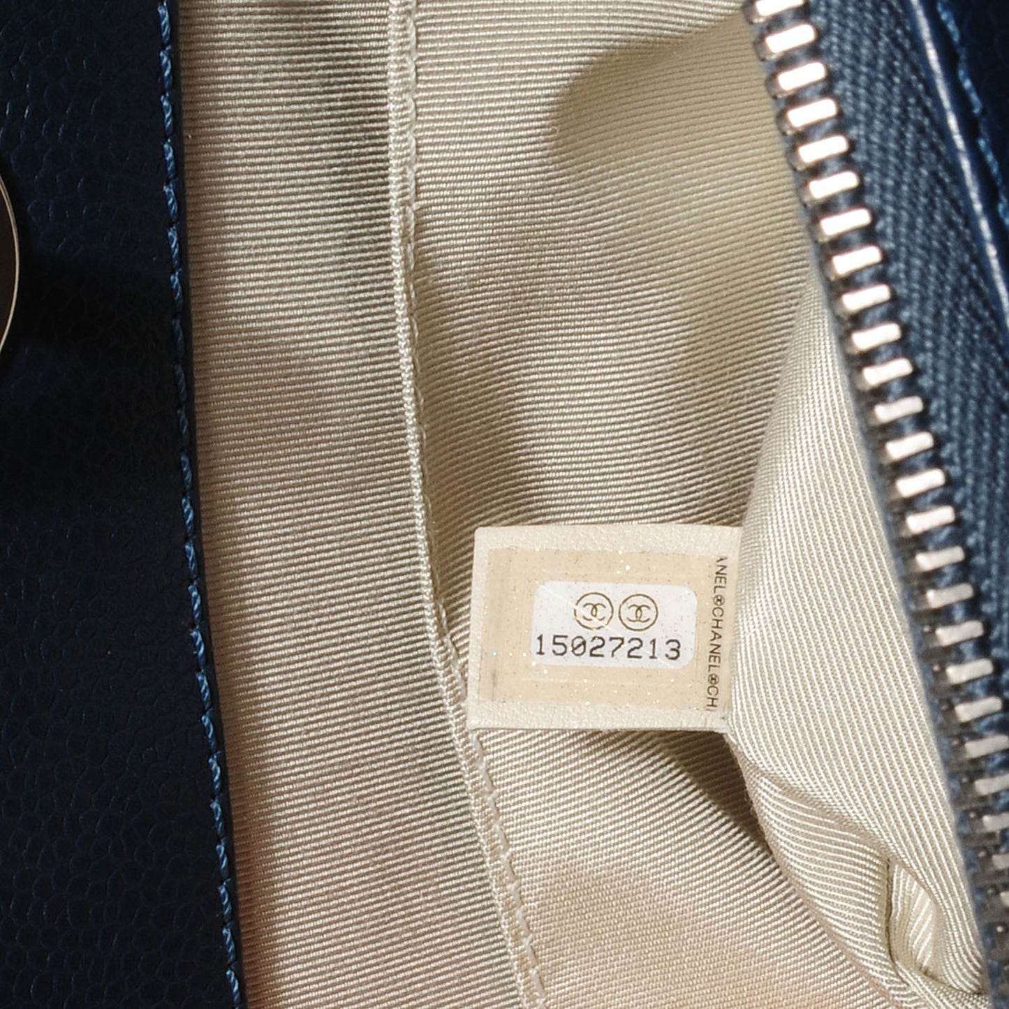Caviar Grand Shopping Tote GST Blue