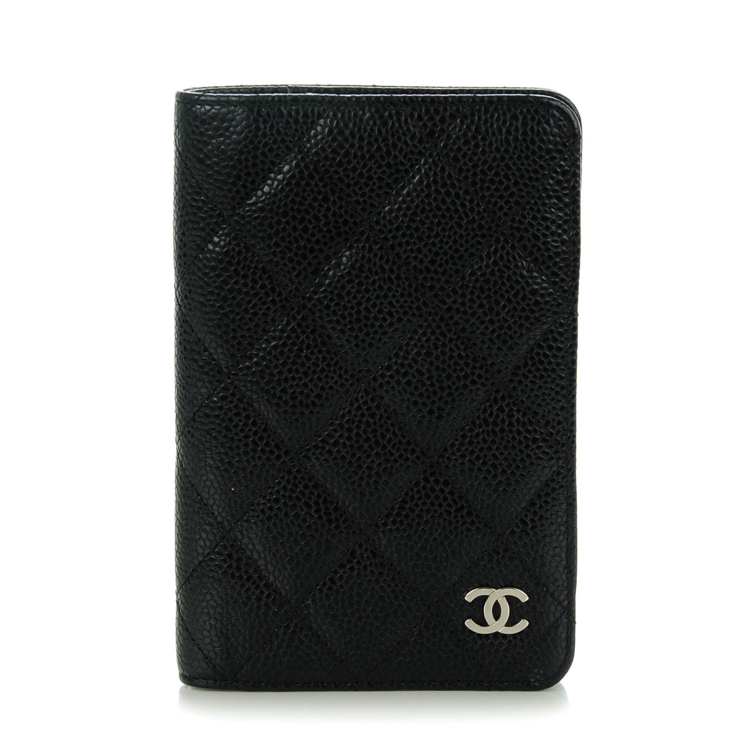 Chanel Caviar Quilted Agenda Cover Black 1 of 8