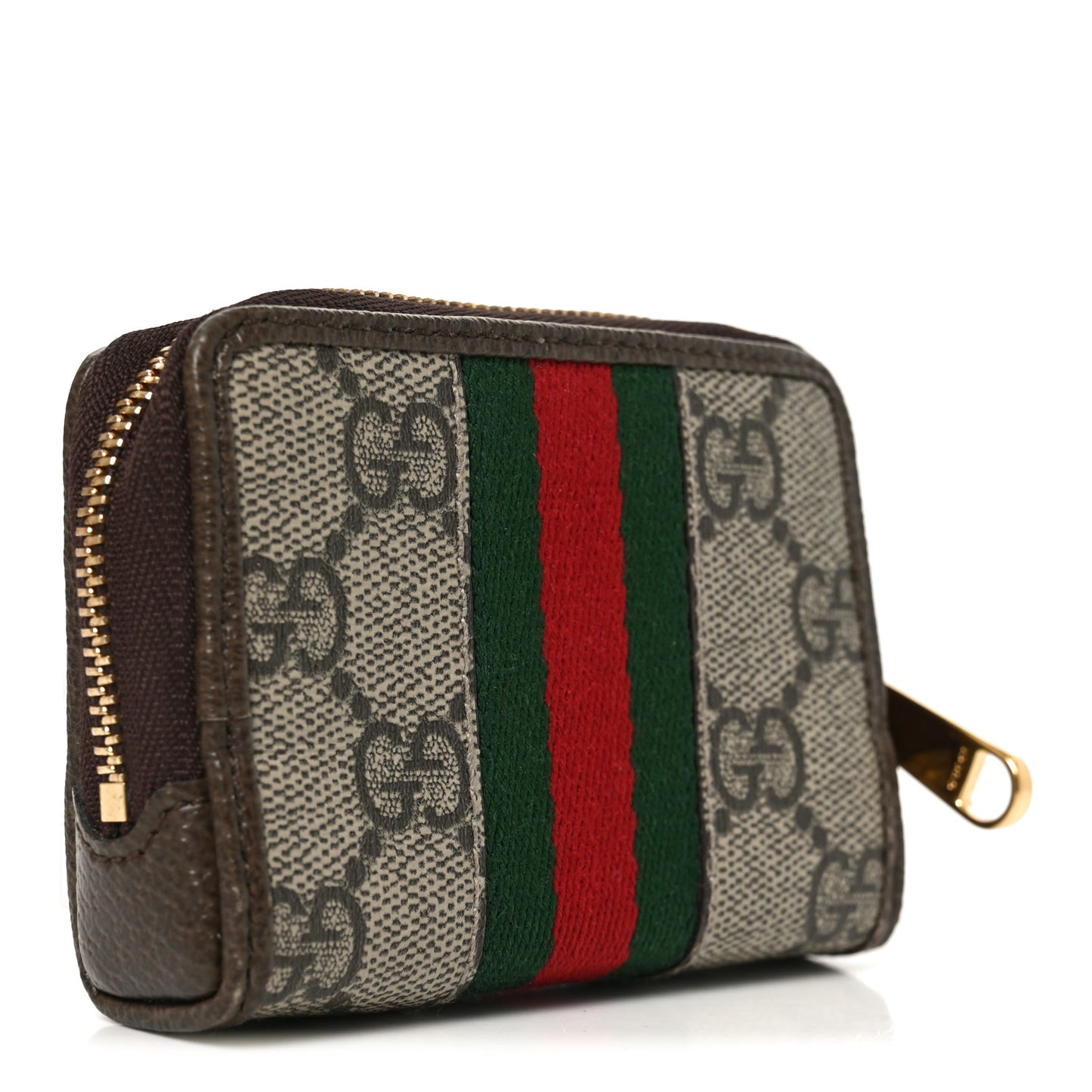 GG Supreme Monogram Web Ophidia Playing Card Case Beige New Acero