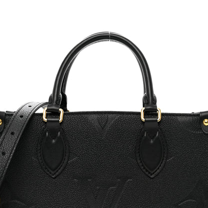 Louis Vuitton Empreinte Monogram Giant Onthego PM Black 5 of 9
