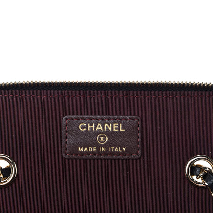 Chanel Lambskin Quilted Small Vanity Case With Chain Black 8 of 11