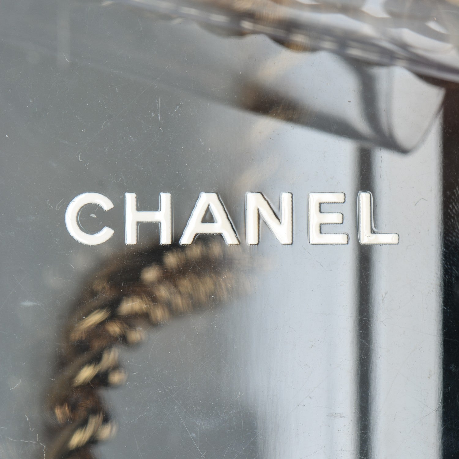 Chanel Plexiglass Premiere Minaudiere Clutch Black 7 of 8