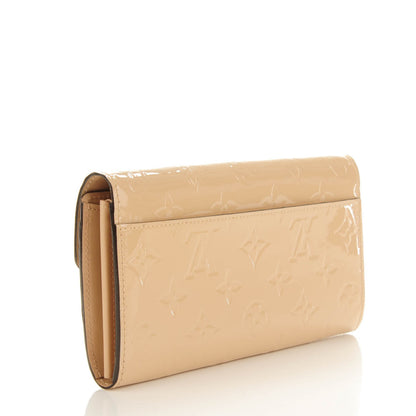 Louis Vuitton Vernis Sarah Wallet NM Dune 3 of 6