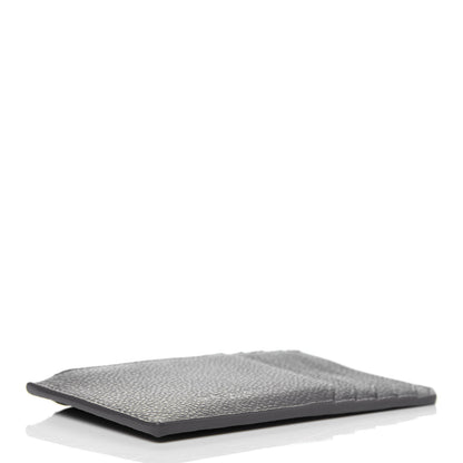 Saint Laurent Grained Calfskin 5 Fragments Zip Pouch Card Holder Fog 4 of 11