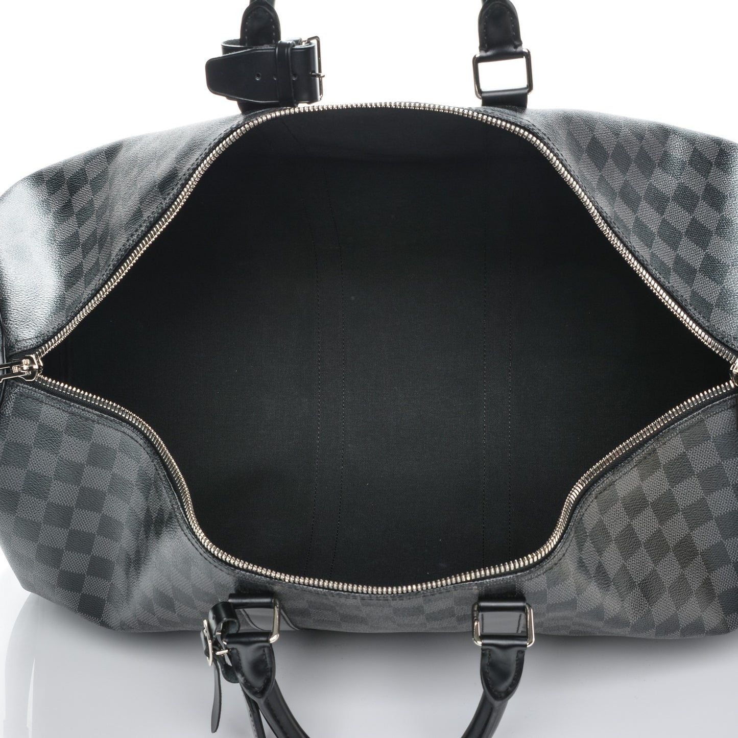 Damier Graphite Keepall Bandouliere 55