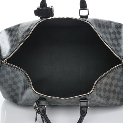 Louis Vuitton Damier Graphite Keepall Bandouliere 55 5 of 9