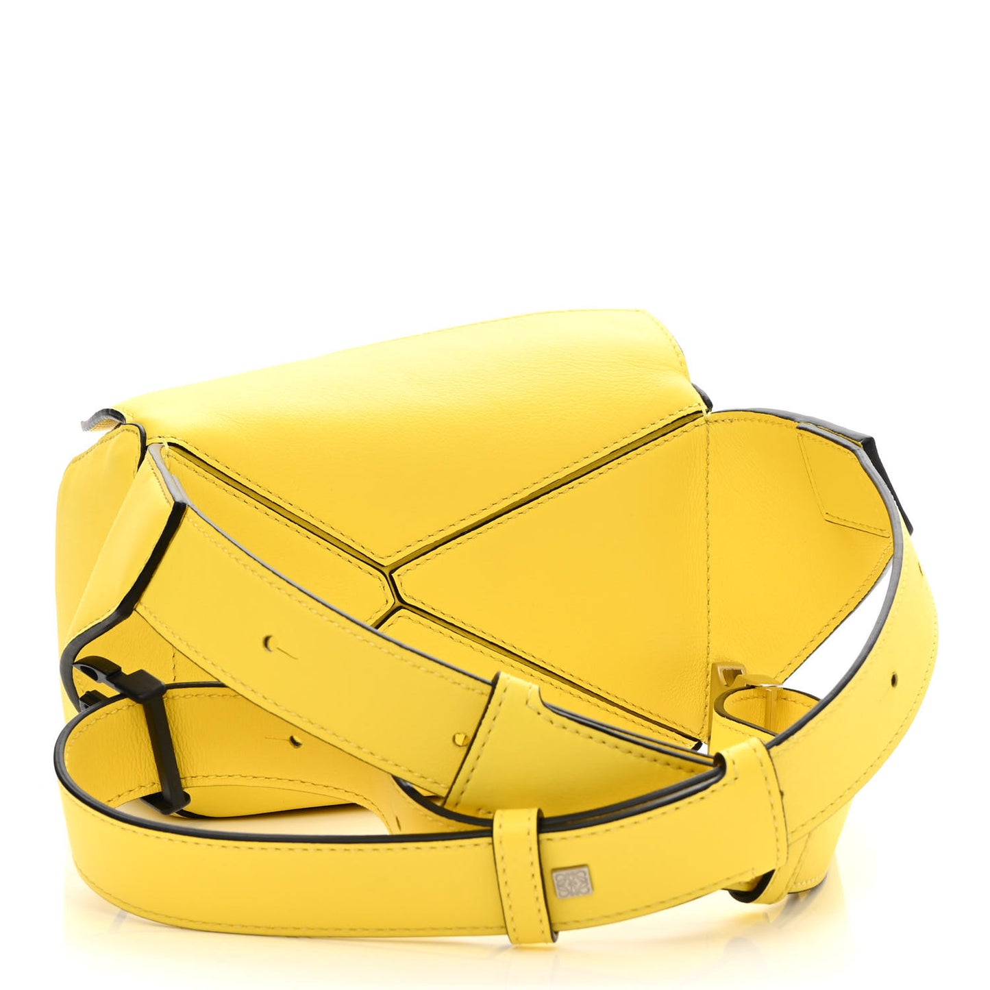 Calfskin Mini Puzzle Bumbag Lemon