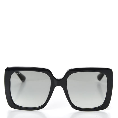 Gucci Crystal Square Frame GG Sunglasses GG0418S Black 2 of 8