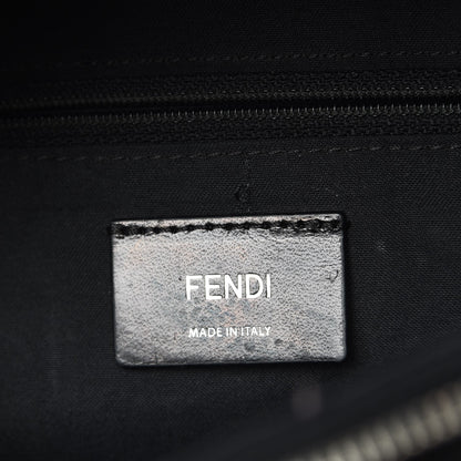 Fendi Nylon Vitello Fox Goat Fur Monster Eyes Mini Backpack Black Multicolor Sky 6 of 7