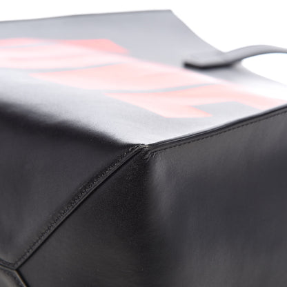 Givenchy Calfskin Love Print Shopper Tote Black 9 of 12