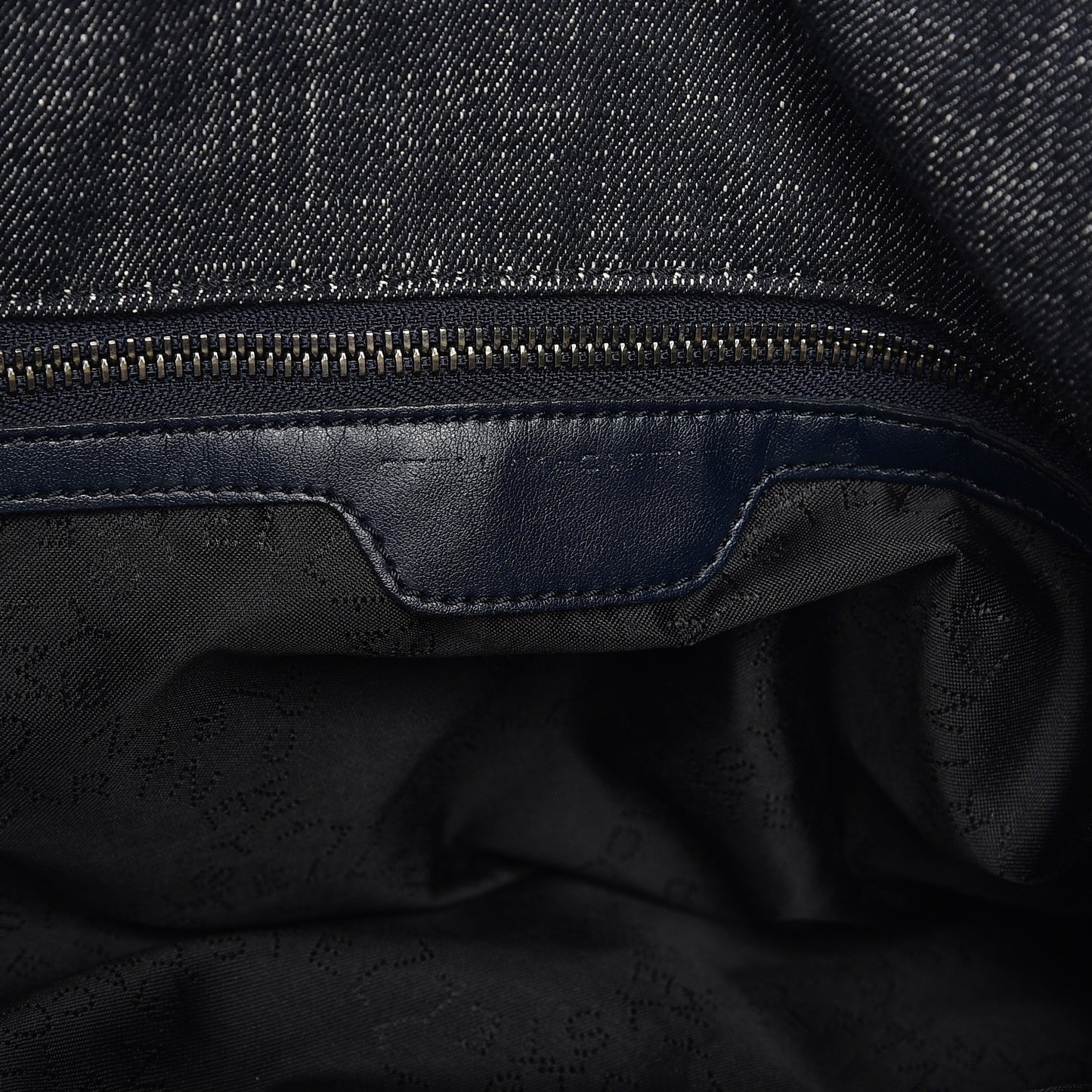 Denim Quilted Small Baby Bella Tote