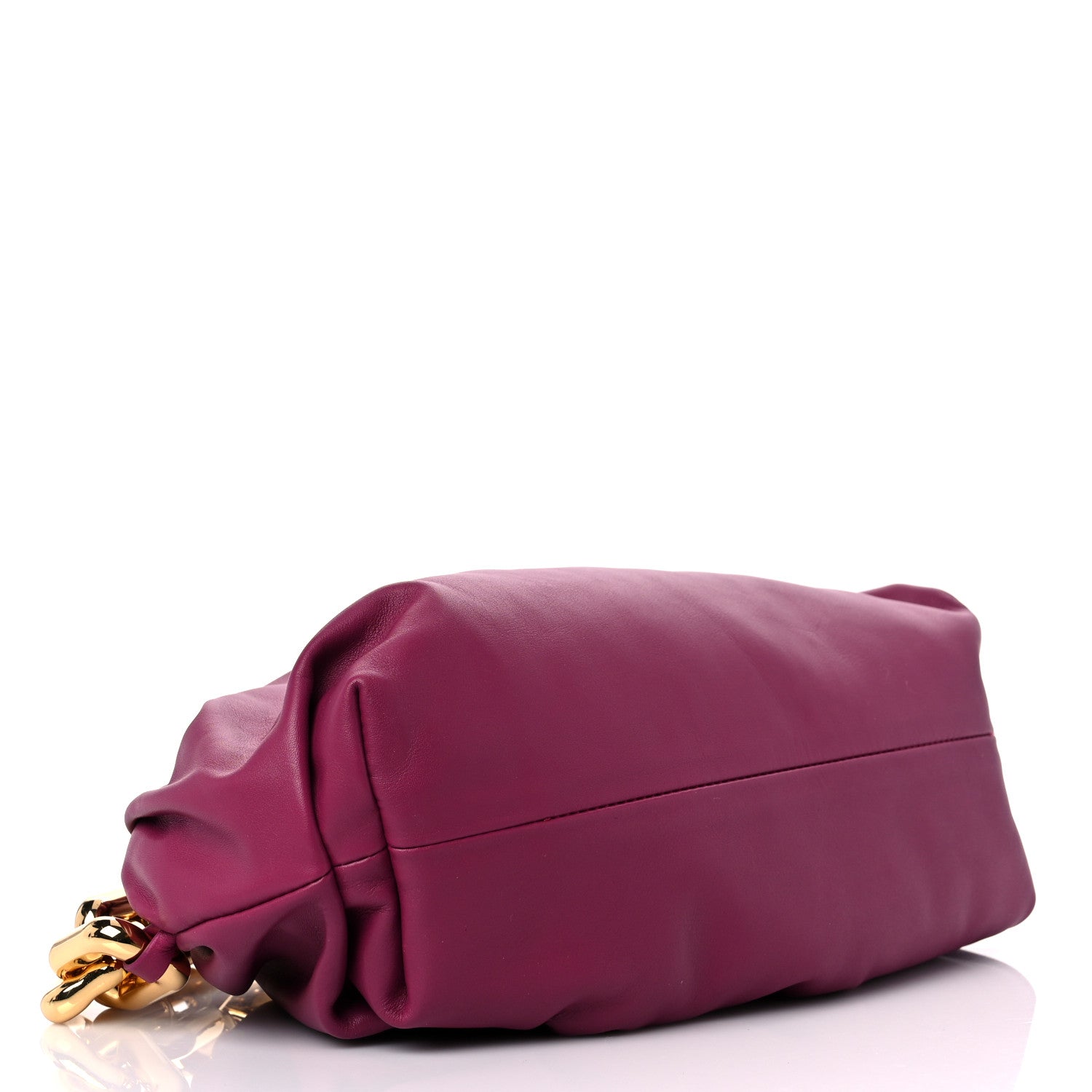 Bottega Veneta Calfskin The Pouch Chain Cinnabar 4 of 9