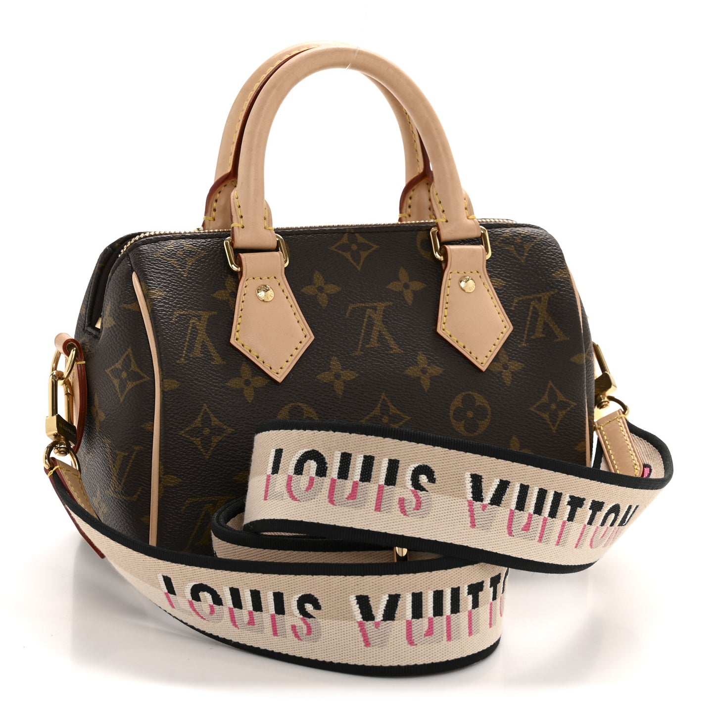 Monogram Speedy Bandouliere 20 Black