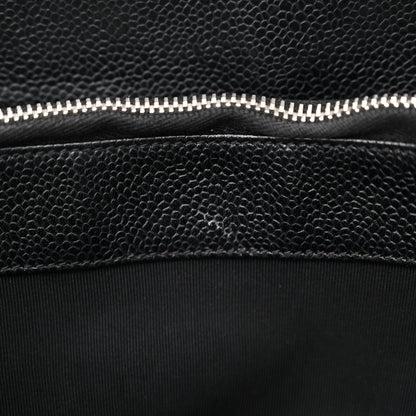 Chanel Caviar Quilted Grand Shopping Tote GST Black 12 of 12