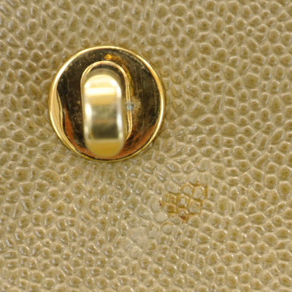 Chanel Caviar Shoulder Bag Beige GHW 14 of 16