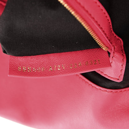 Fendi Nappa FF 1974 Embossed Baguette Lampone 7 of 8