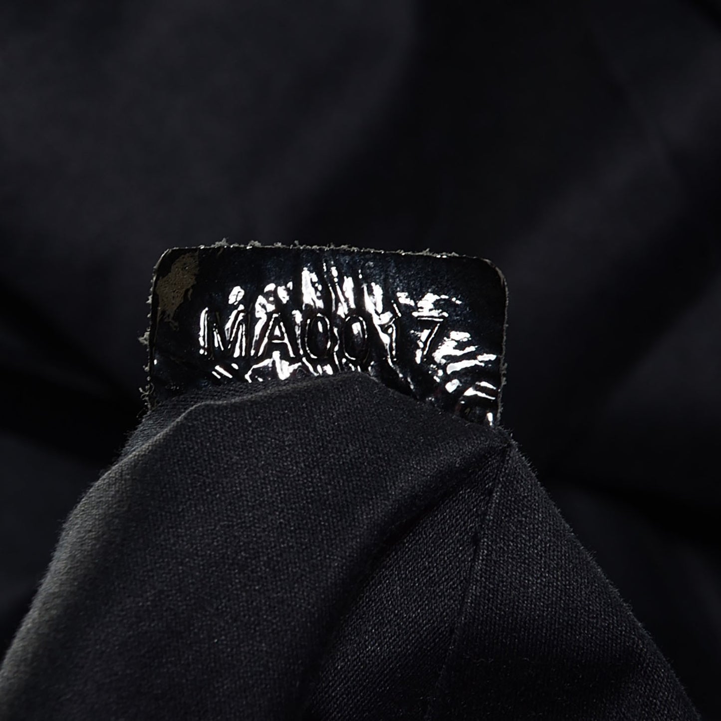 Crinkled Patent Medium Nightingale Black