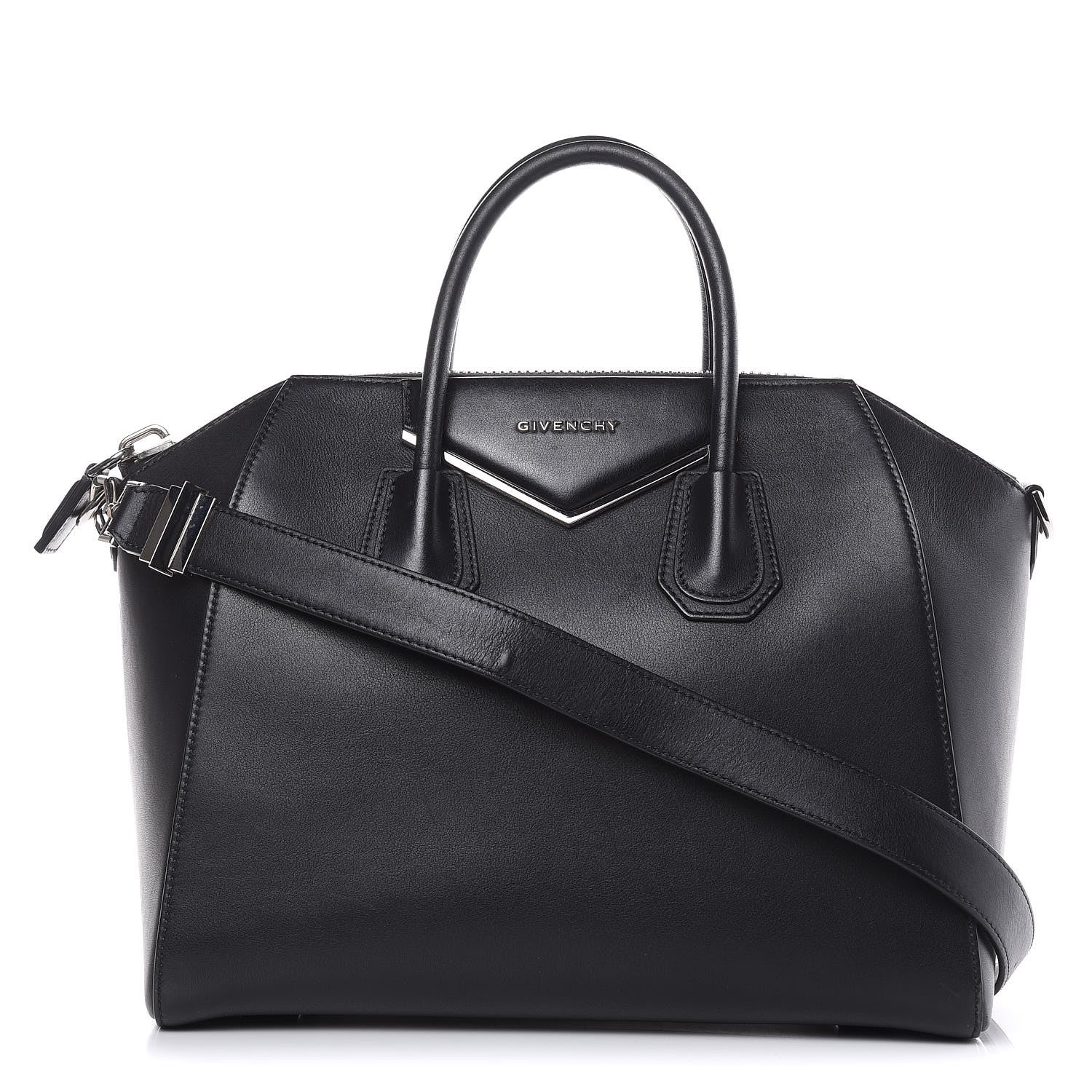 Givenchy Calfskin Medium Metal Antigona Black 1 of 18