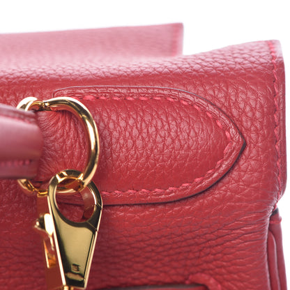Hermes Togo Kelly Retourne 28 Rouge Casaque 30 of 37