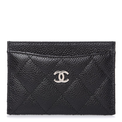 Chanel Caviar Quilted Card Holder Black 1 of 9