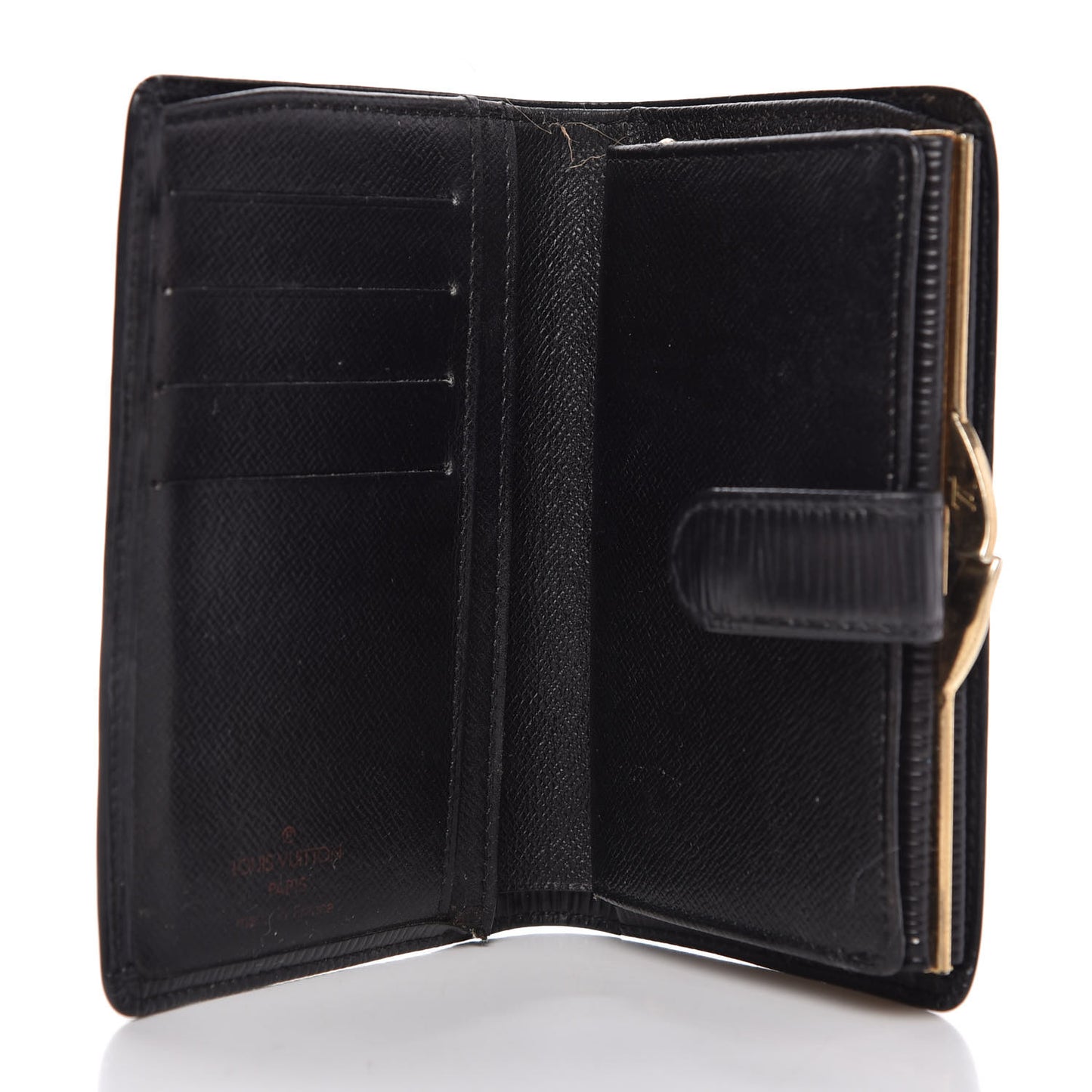 Epi French Purse Wallet Black