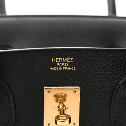 Hermes Togo Birkin 35 Black 6 of 10
