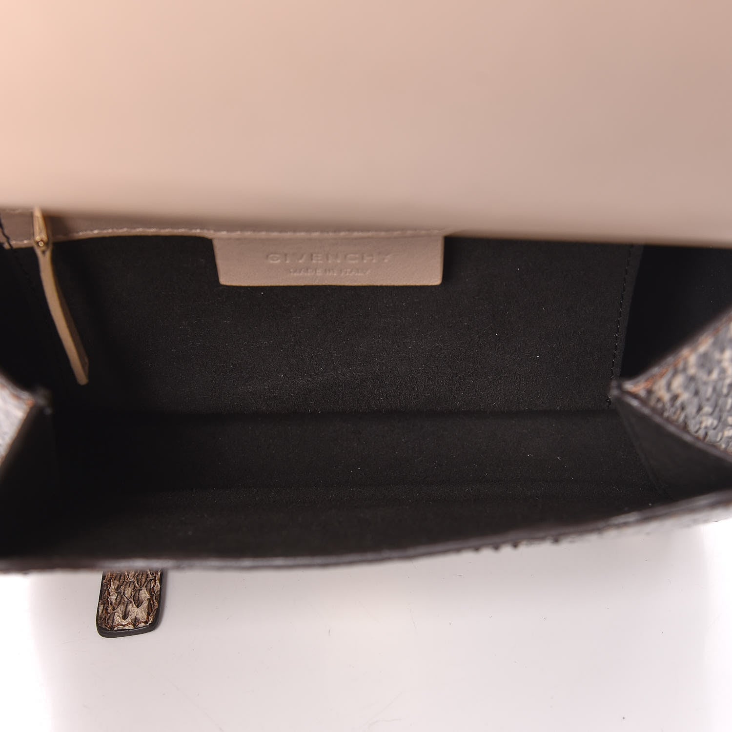 Givenchy Elaphe Mini Pandora Box Crossbody Bag Beige 5 of 7