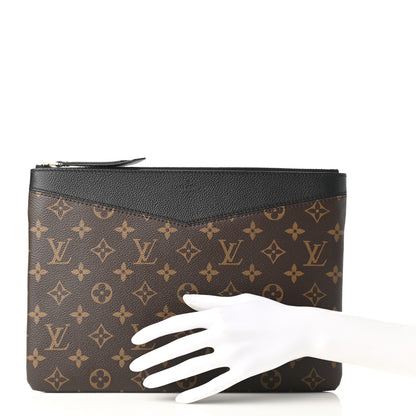 Louis Vuitton Monogram Daily Pouch Black 2 of 8