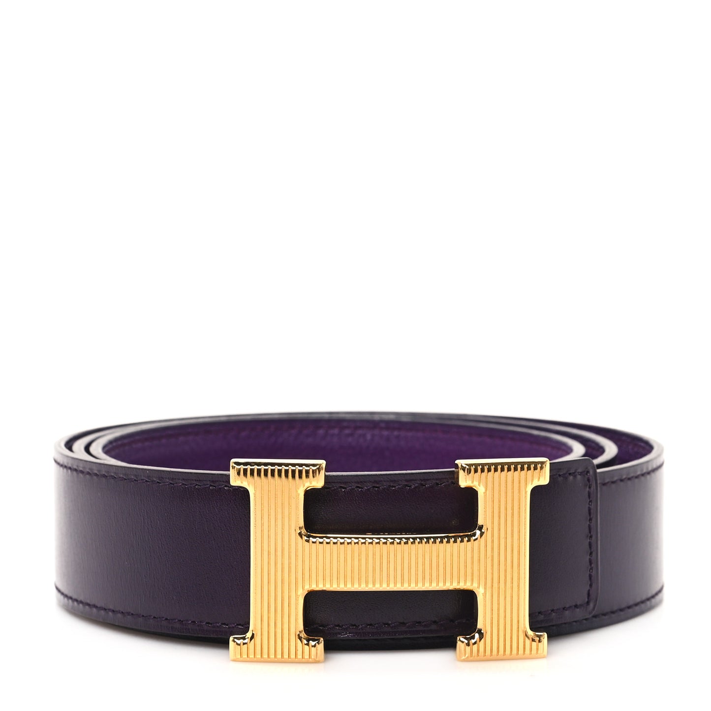 Box Togo 32mm Strie H Belt 100 40 Anemone Raisin