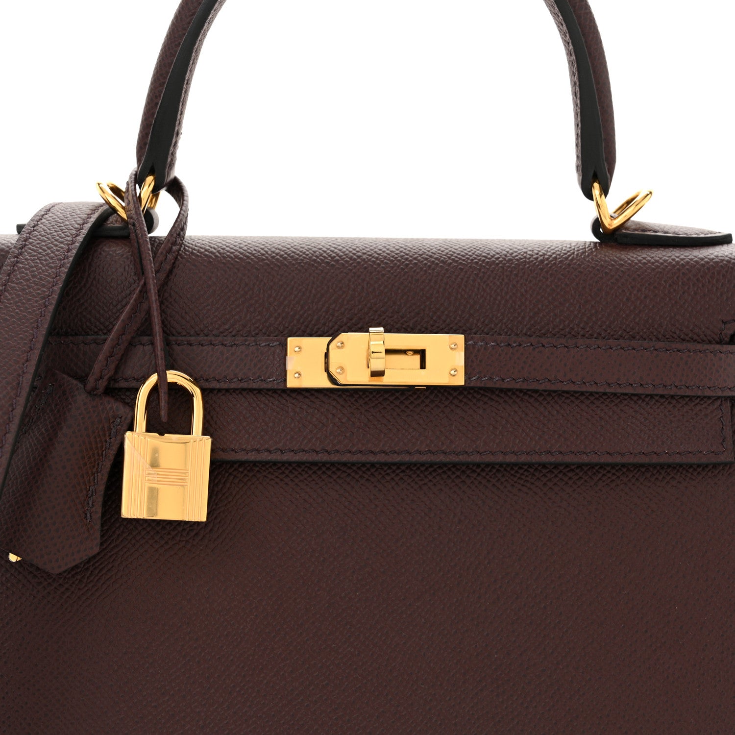 Hermes Epsom Kelly Sellier 25 Rouge Sellier 8 of 13