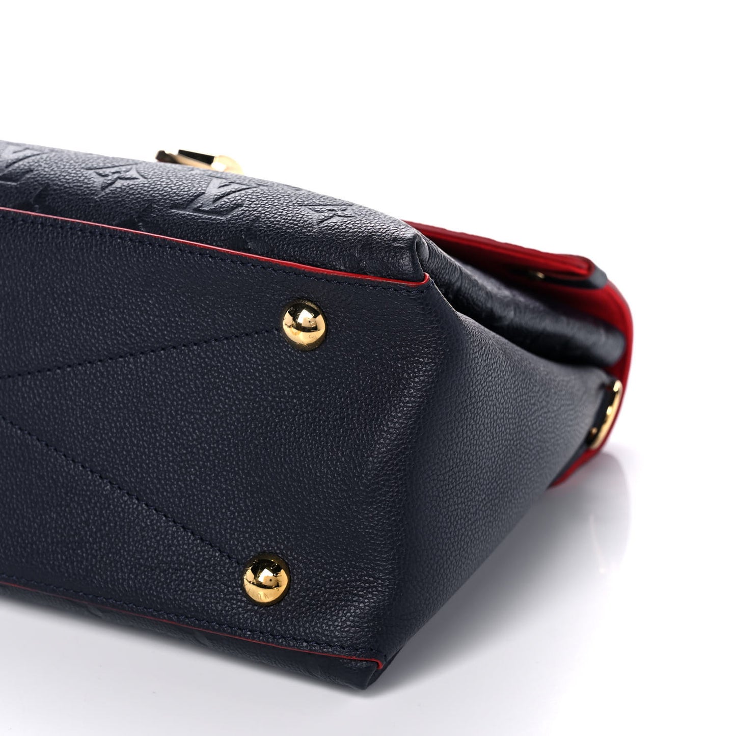 Empreinte Georges MM Marine Rouge
