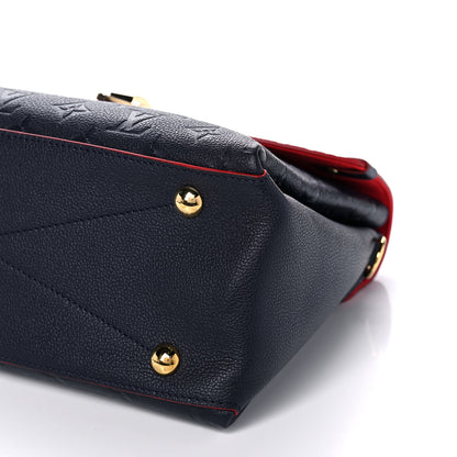 Louis Vuitton Empreinte Georges MM Marine Rouge 10 of 11