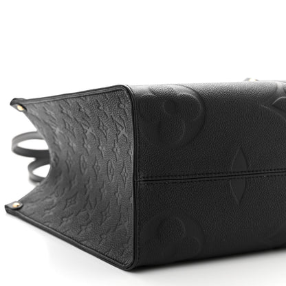 Louis Vuitton Empreinte Monogram Giant Onthego MM Black 8 of 10
