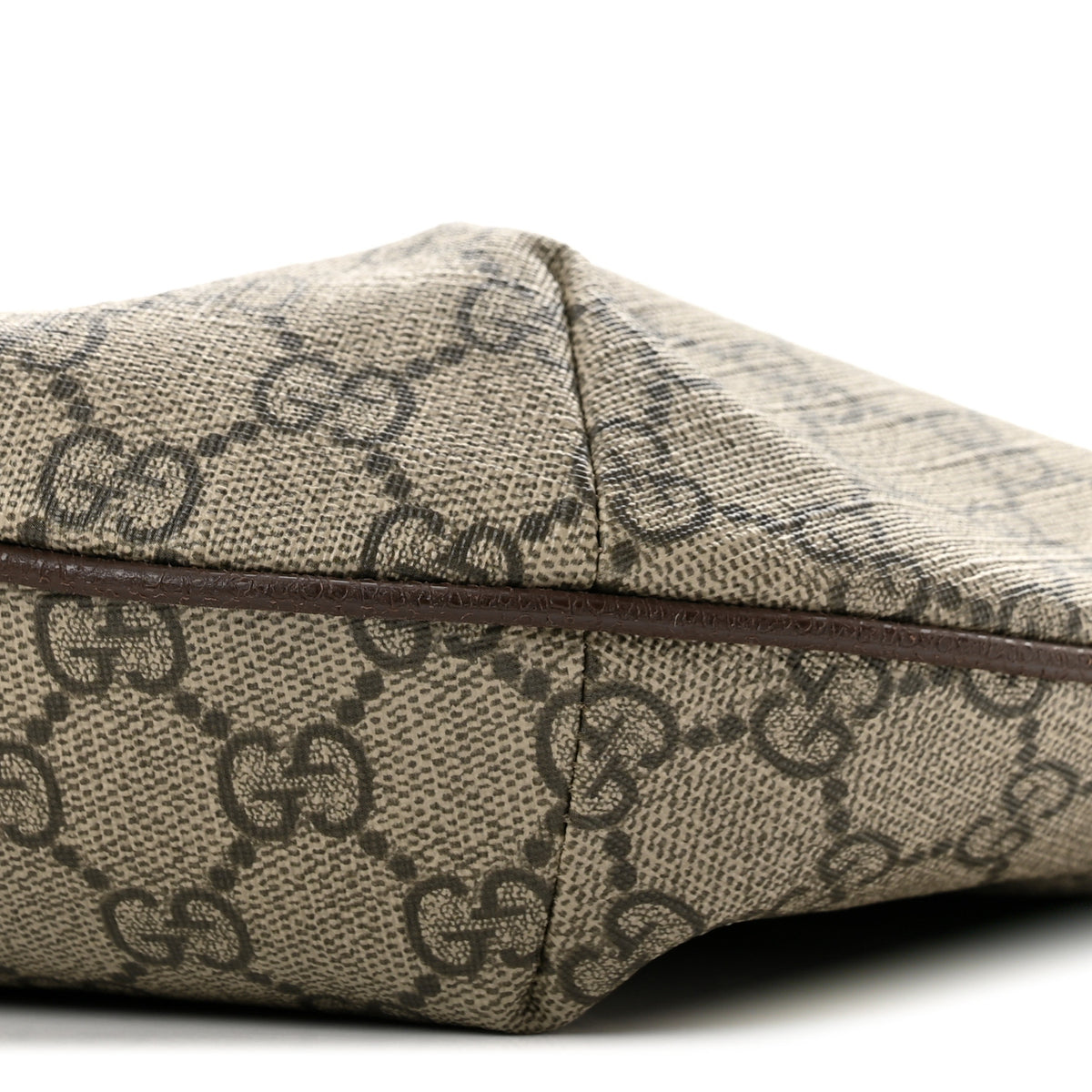 Gucci GG Supreme Monogram Web Small Ophidia Half Moon Hobo Brown 10 of 11