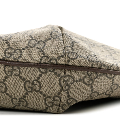 Gucci GG Supreme Monogram Web Small Ophidia Half Moon Hobo Brown 10 of 11