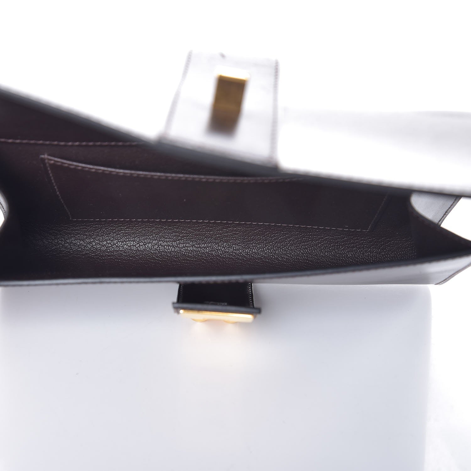 Hermes Box Medor 23 Clutch Chocolate 5 of 24