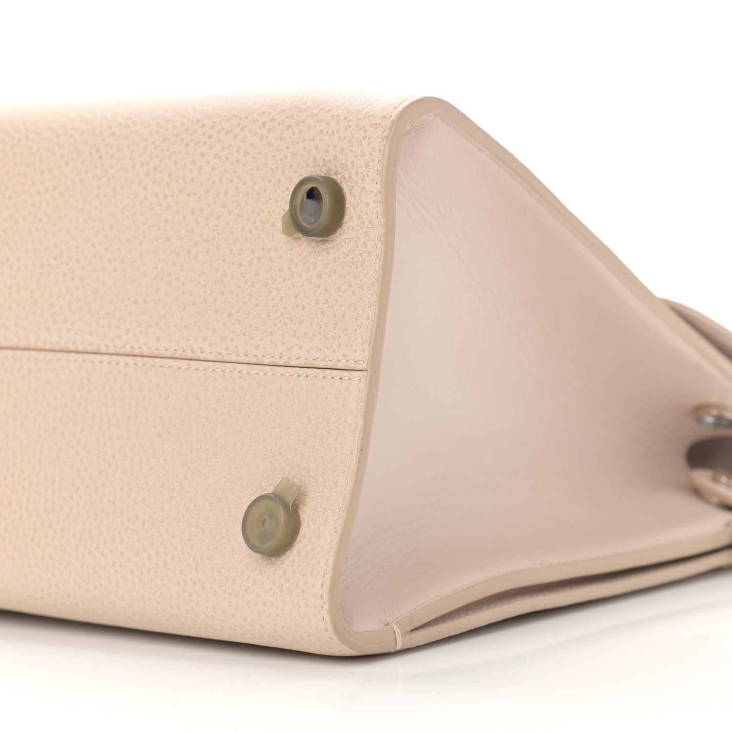 Christian Dior Bullcalf Medium Diorever Flap Beige 10 of 11
