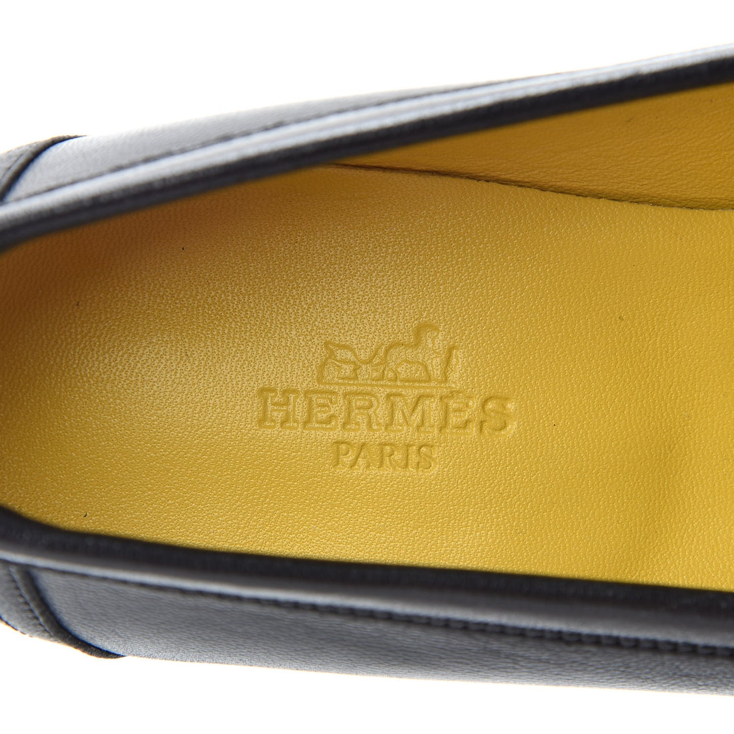 Goatskin Paris Loafers 36 Black
