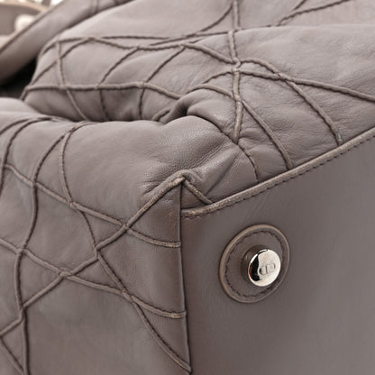 Christian Dior Lambskin Cannage Medium Le Trente Tote Dark Beige 13 of 15