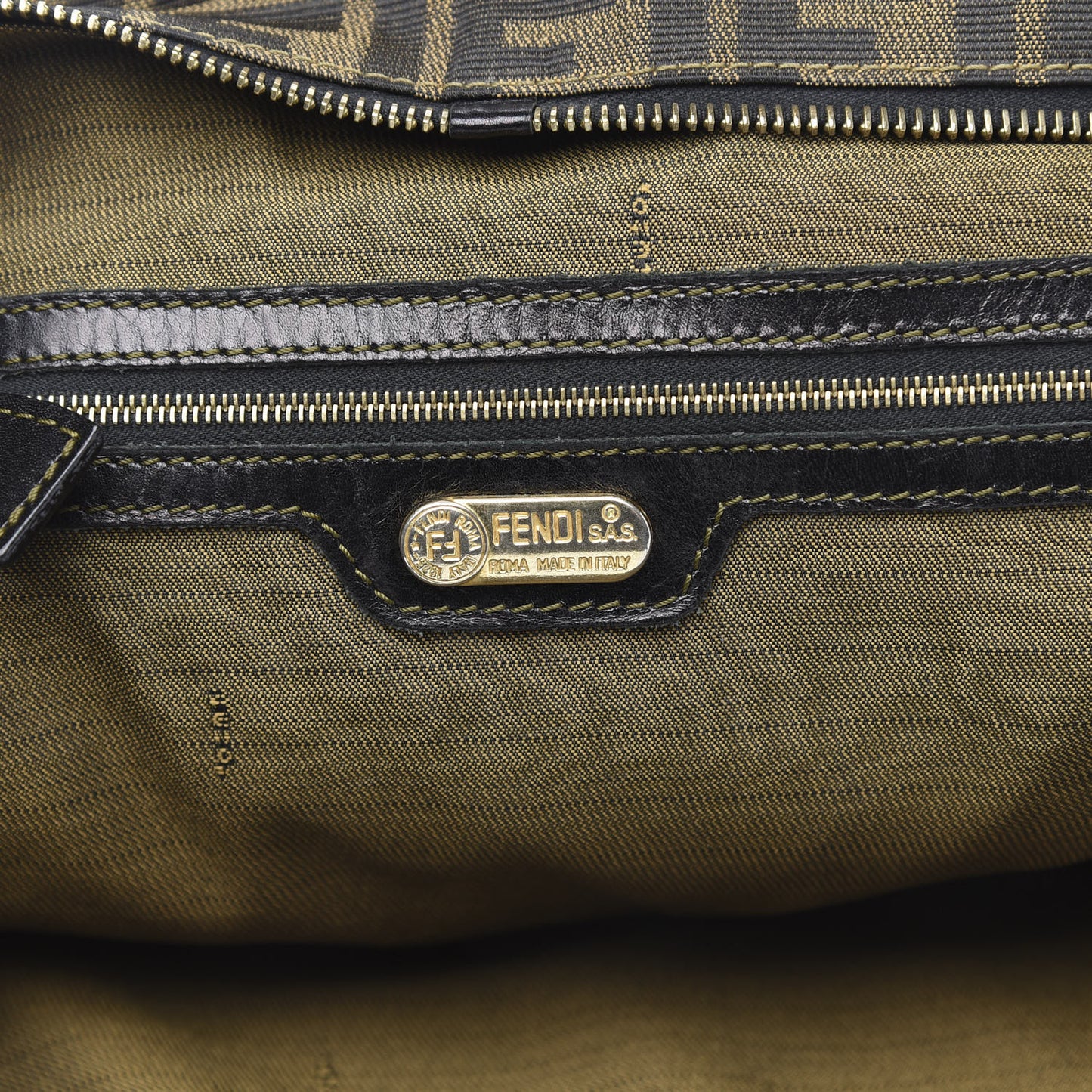 Zucca Top Handle Tote Tobacco