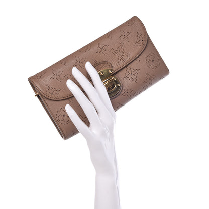 Louis Vuitton Mahina Amelia Wallet Taupe 2 of 14