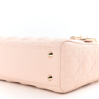Christian Dior Lambskin Cannage Small My ABCDior Lady Dior Light Pink 10 of 10