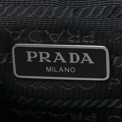 Prada Saffiano Tessuto Nylon Vela Bucket Wristlet Black 6 of 10