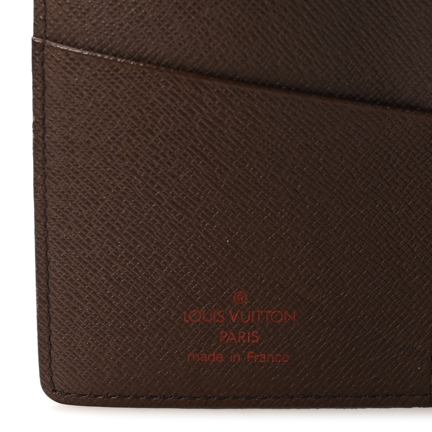 Damier Ebene Porte Valeurs Organizer Wallet