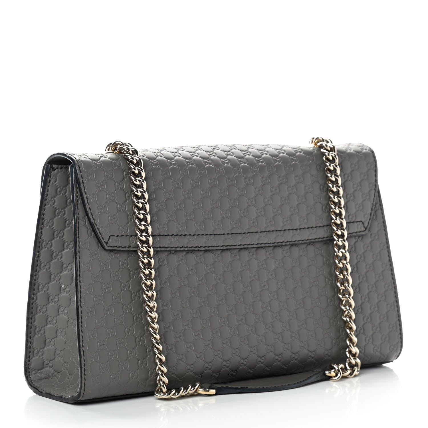 Gucci Soft Microguccissima Medium Emily Chain Shoulder Bag Loess 3 of 10