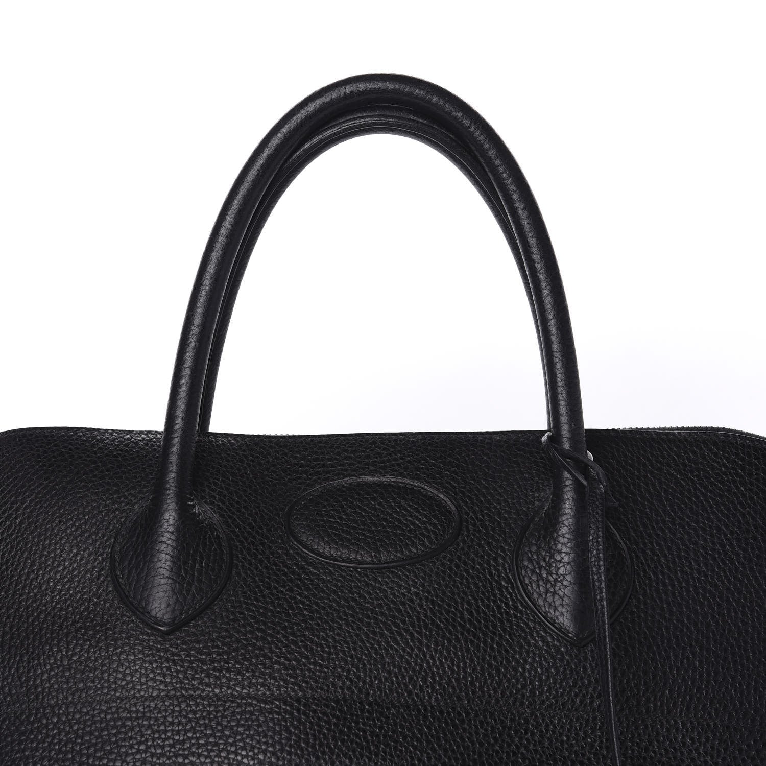 Hermes Taurillon Clemence Bolide 45 Black 12 of 12