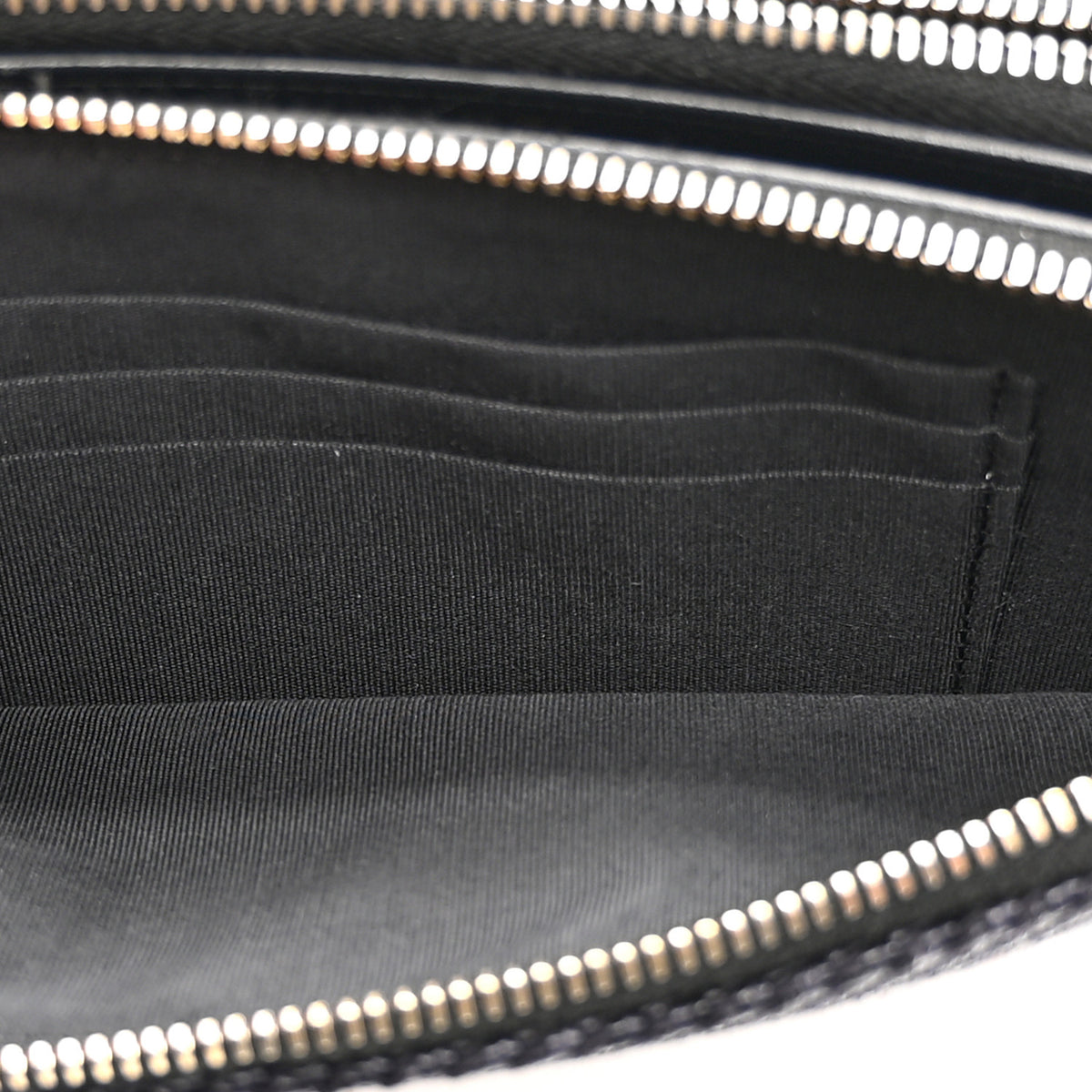 Chanel Lurex Straw Small Deauville Clutch With Chain Blue 7 of 14