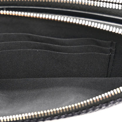 Chanel Lurex Straw Small Deauville Clutch With Chain Blue 7 of 14