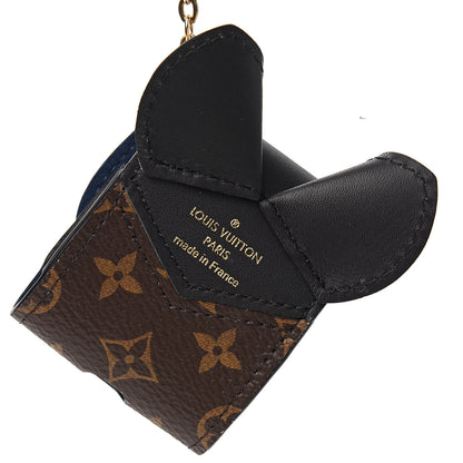 Louis Vuitton Monogram Cat Earphones Case Black 3 of 5