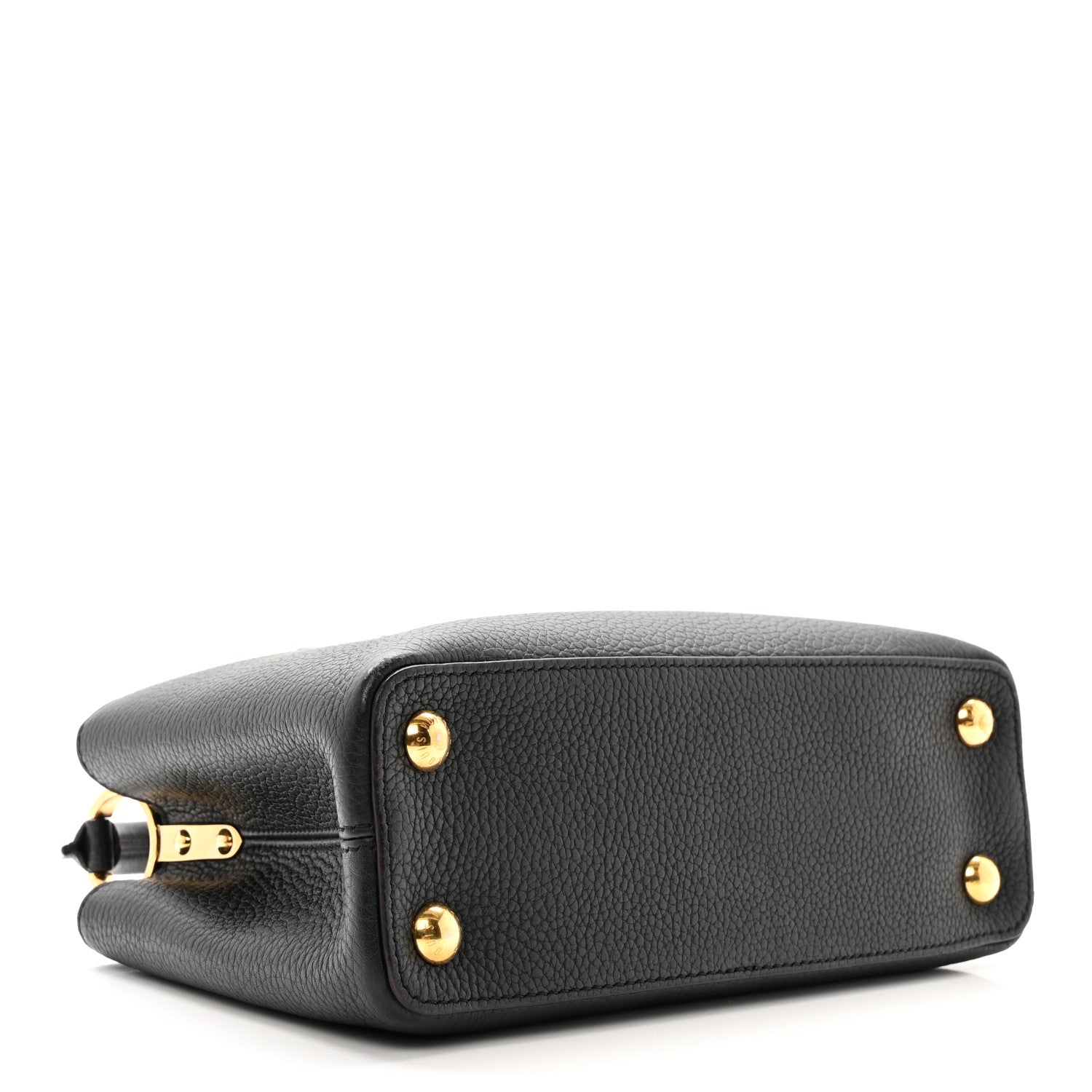 Louis Vuitton Taurillon Capucines BB Black 4 of 9